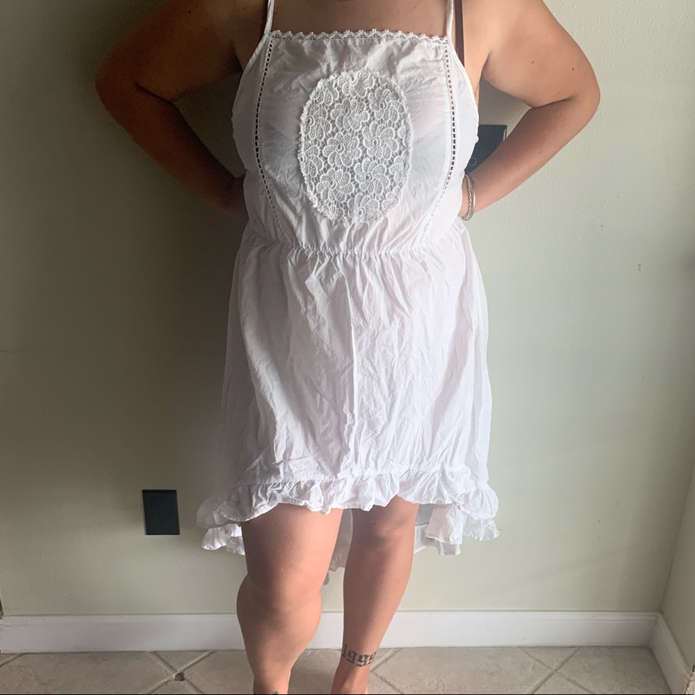High low white dress (14) PLUS